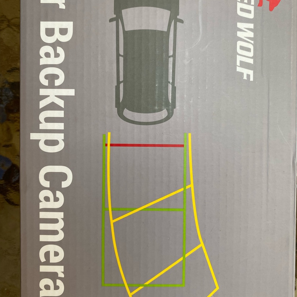 RED WOLF Car Backup Camera